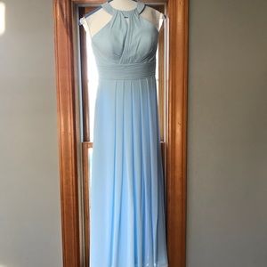 Azazie Sky Blue “Abbey” Size 6